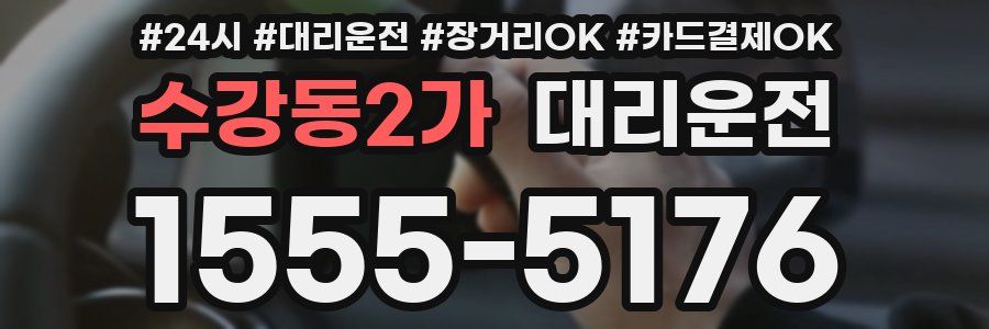 수강동2가 대리운전
