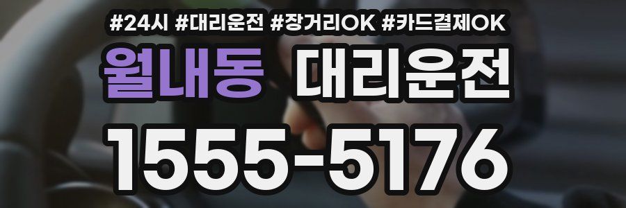 월내동 대리운전