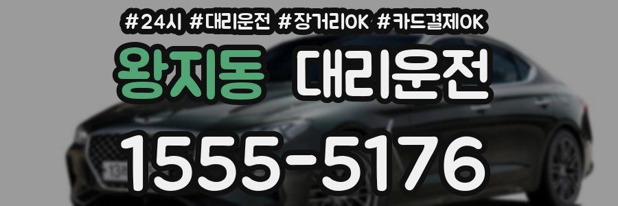 왕지동 대리운전