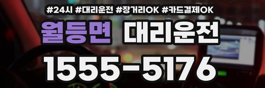 월등면 대리운전