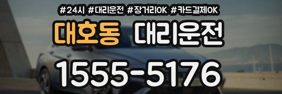 대호동 대리운전