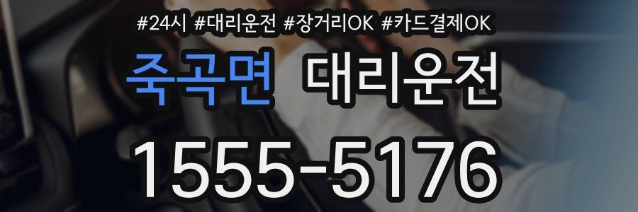 죽곡면 대리운전