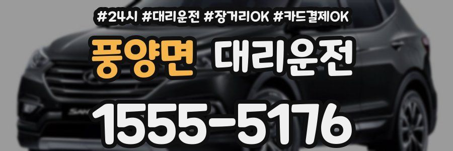 풍양면 대리운전