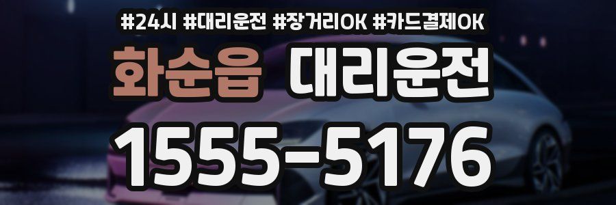 화순읍 대리운전