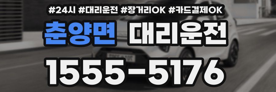 춘양면 대리운전