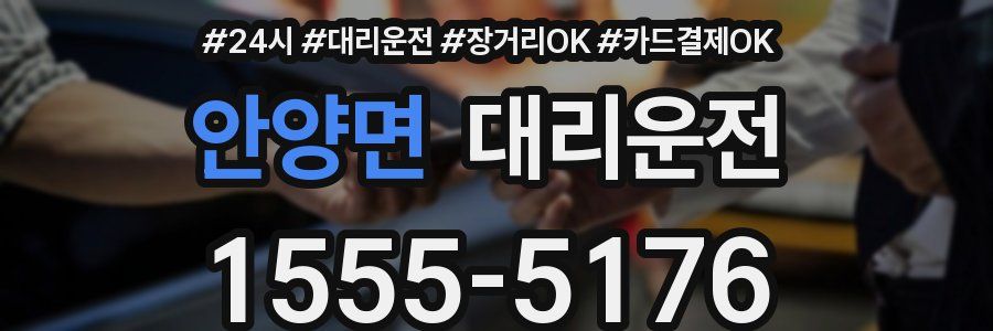 안양면 대리운전