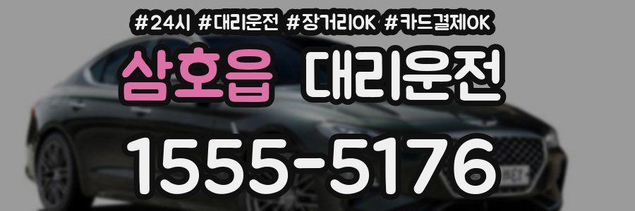 삼호읍 대리운전