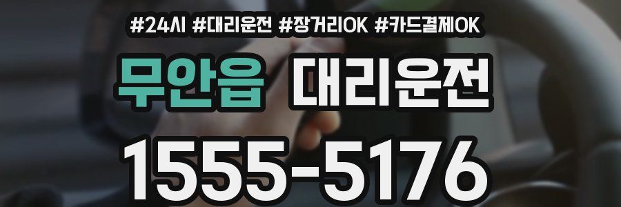 무안읍 대리운전