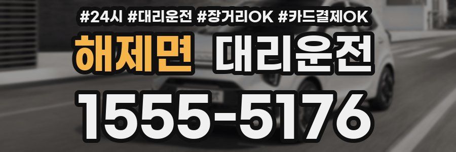 해제면 대리운전