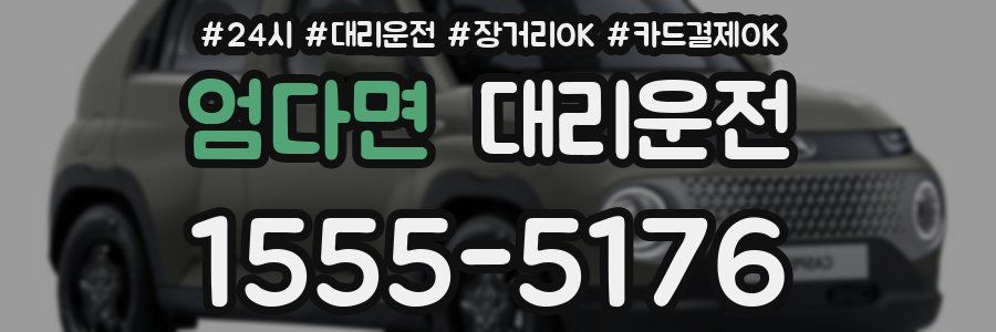 엄다면 대리운전