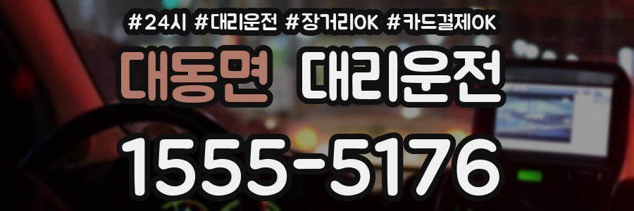 대동면 대리운전