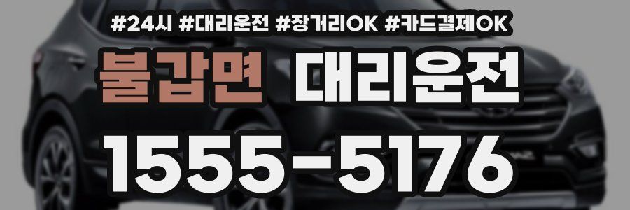 불갑면 대리운전