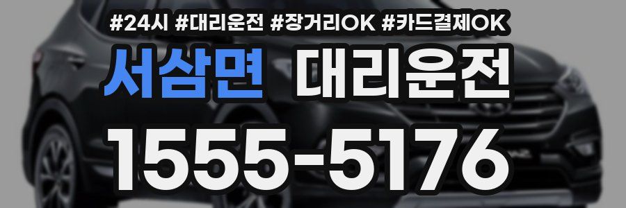 서삼면 대리운전