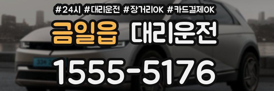 금일읍 대리운전