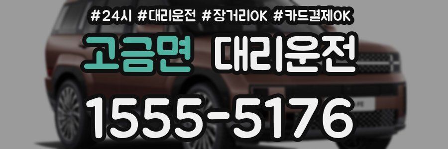 고금면 대리운전
