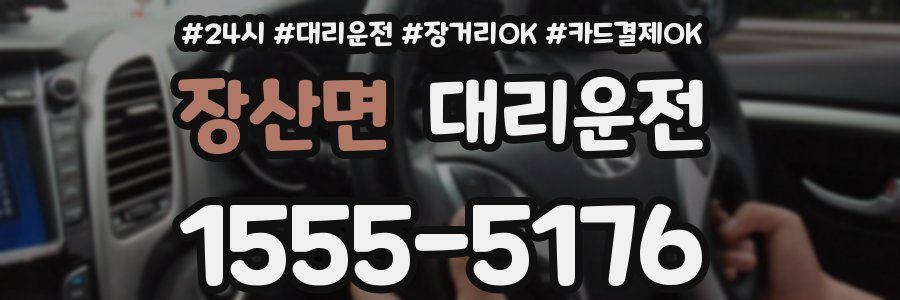 장산면 대리운전
