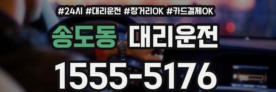 송도동 대리운전