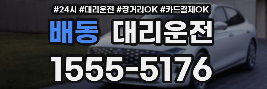 배동 대리운전
