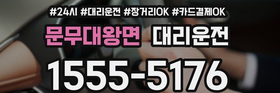 문무대왕면 대리운전