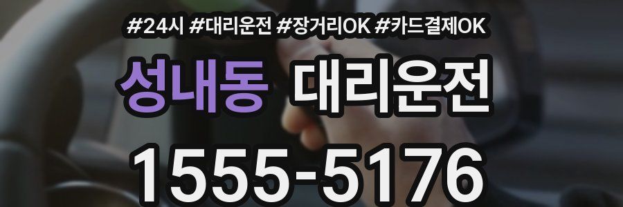 성내동 대리운전