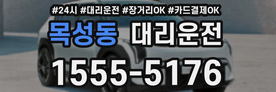 목성동 대리운전