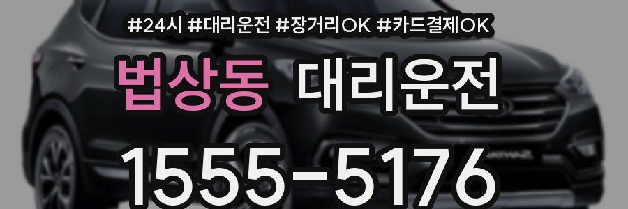 법상동 대리운전