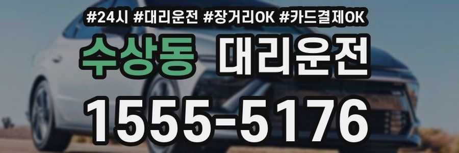 수상동 대리운전
