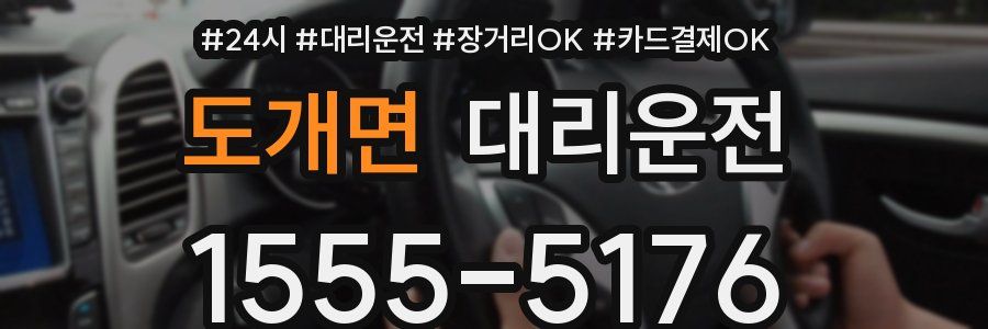 도개면 대리운전