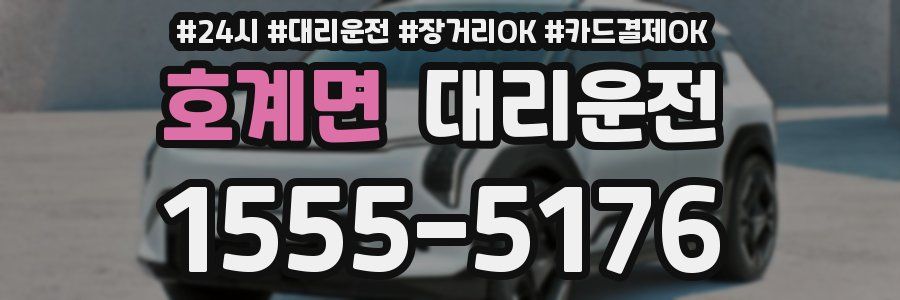 호계면 대리운전