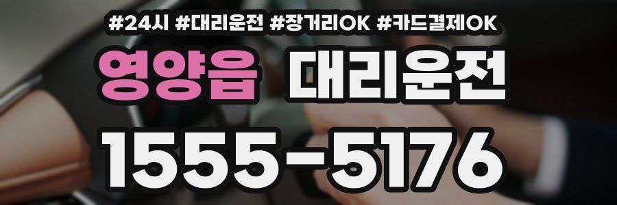 영양읍 대리운전