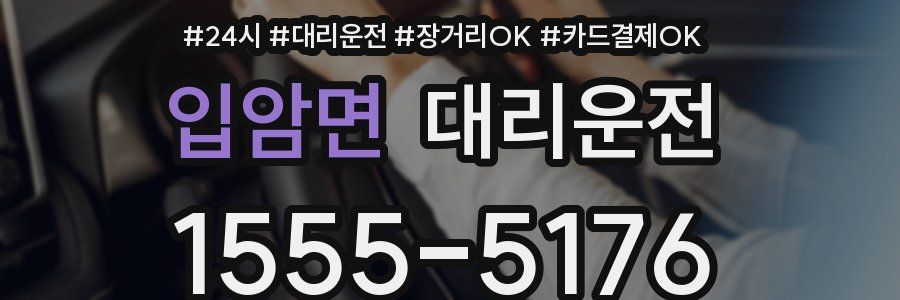 입암면 대리운전