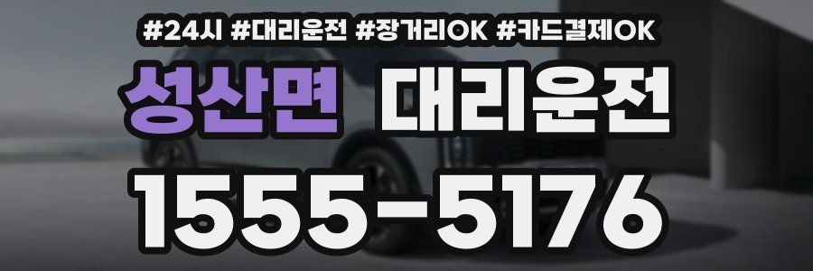 성산면 대리운전