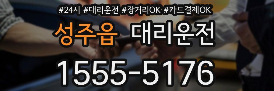 성주읍 대리운전