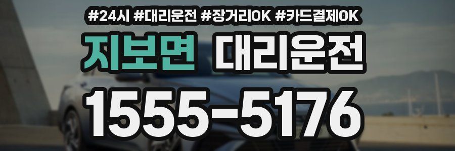 지보면 대리운전