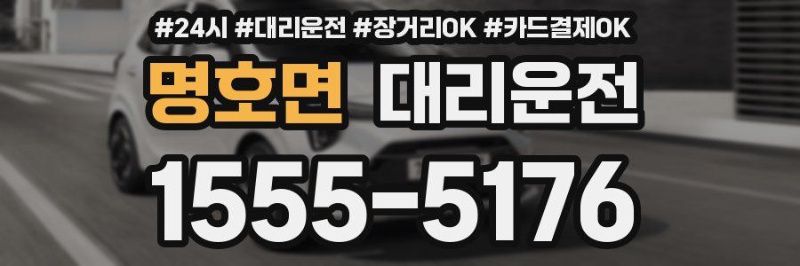 명호면 대리운전