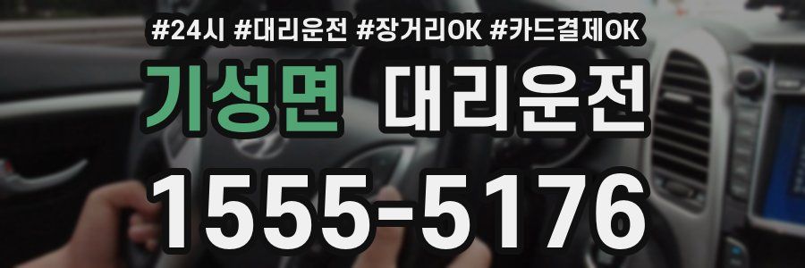 기성면 대리운전