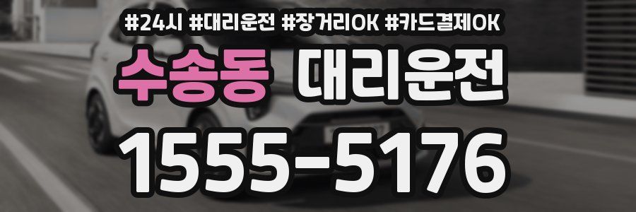 수송동 대리운전