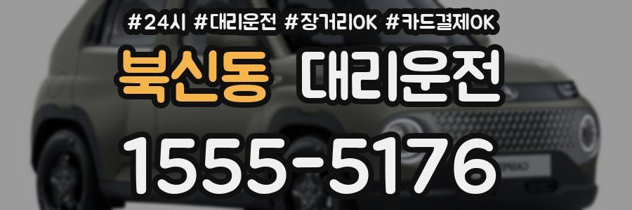 북신동 대리운전