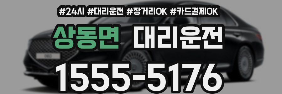 상동면 대리운전