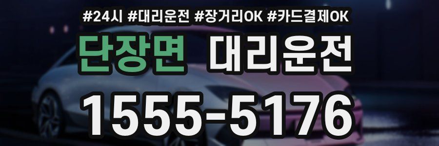 단장면 대리운전