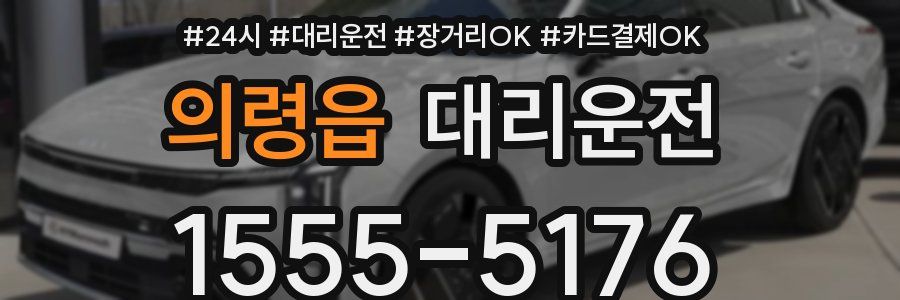 의령읍 대리운전