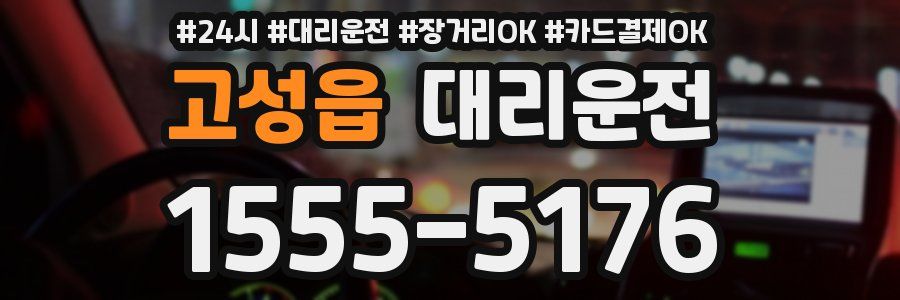 고성읍 대리운전