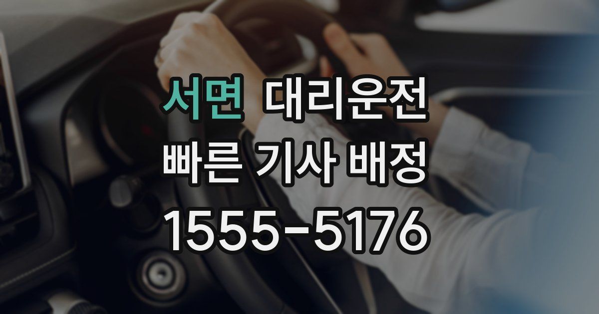 일일대리기사