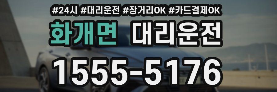 화개면 대리운전