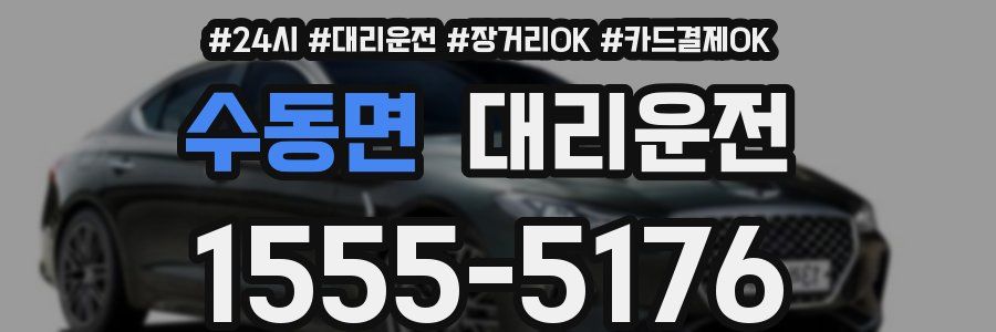 수동면 대리운전