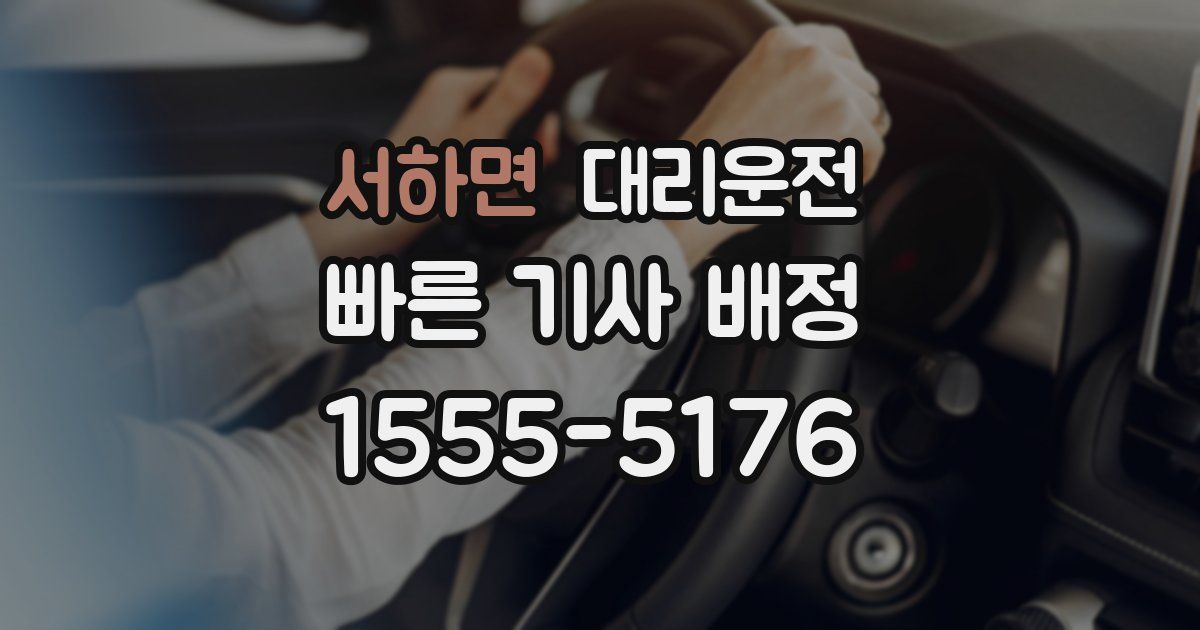 일일대리기사