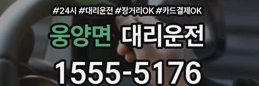 웅양면 대리운전