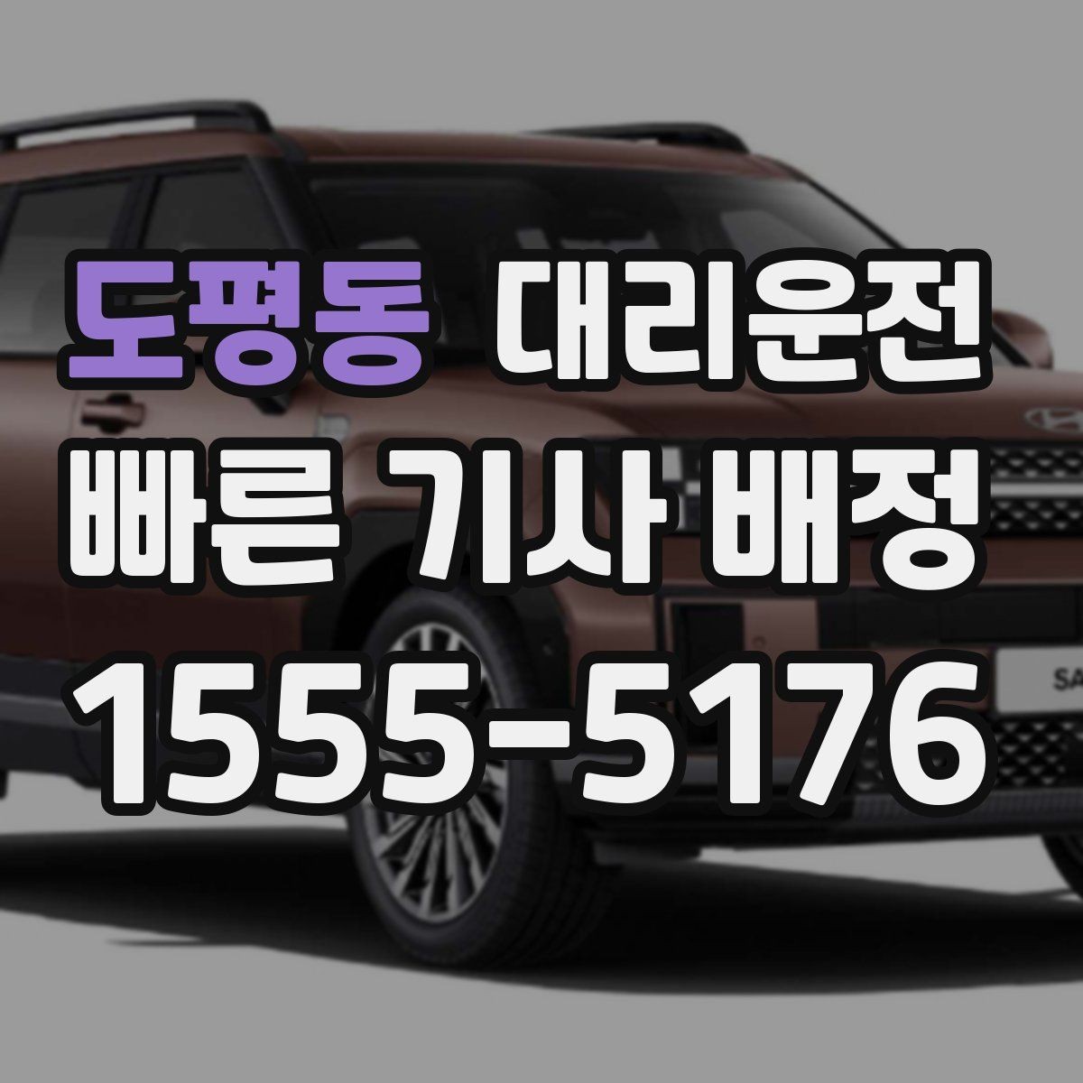 도평동 대리운전 수하물 동행 케어
