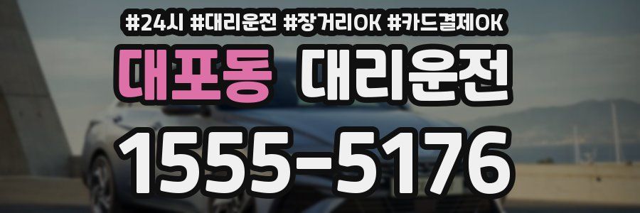 대포동 대리운전