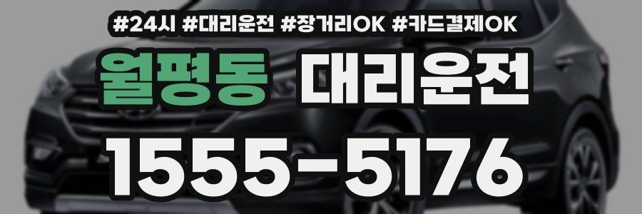 월평동 대리운전